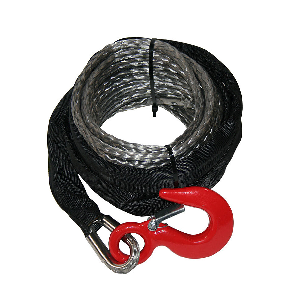 12 Strand UHMWPE Grey Winch Rope Buy Synthetic Rope Uhmwpe Rope