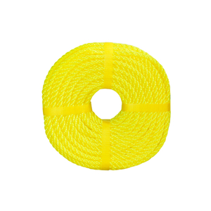 Factory 3 Strand Twisted PP Packing Rope Plastic Braided Polypropylene Rope
