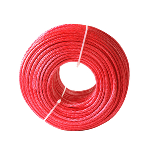 12 Strand UHMWPE Fiber Braided Rope Packaging Ropes with Diverse Diameters