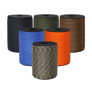 Survival 7 Strand Paracord Polyester Parachute 550 lbs Nylon Tent Ceiling Fixing Rope