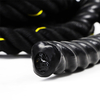 Power Training Cuerda De Batalla Black Nylon Gym Fitness Battle Rope Nylon Gym Rope