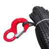 High Quality Off Road Accessories Synthetic ATV UTV Winch UHMWPE Line Winch Rope with Steel Hook