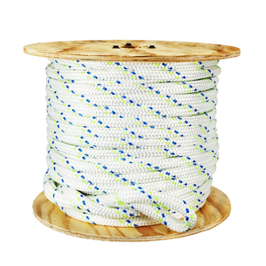UHMWPE Fiber Covered with Polyester Rope Double Braided Rope for Yacht Sailing