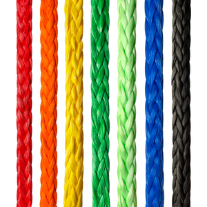 Customizable 12 Strand UHMWPE Fiber Braided Rope Packaging Ropes with Diverse Diameters