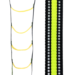 Climbing Stick Webbing Sling Loop 5 Step Rope Ladder For Boat Yacht Kayaks