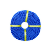 High Breaking 3 Strand Twisted PP Packing Rope Plastic Braided Polypropylene Rope
