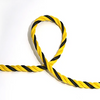 High Quality 3 Strand PP Tiger Rope Plastic Braided Polypropylene Rope