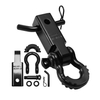 Carbon Steel Recovery Towing Shackle Hitch Receiver Square Trailer Arm
