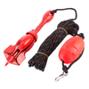 Marine Anchor Kit Folding Aluminium Steel Mooring Dock Anchor and Rope Line