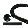 Power Training Cuerda De Batalla Black Nylon Gym Fitness Battle Rope Nylon Gym Rope