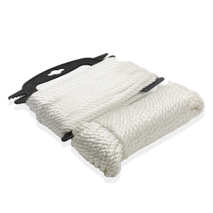 Factory Design Customization Packaging 1/4inch 50ft 3 Strand Nylon Boat Rope Solid Braid Utility Rope