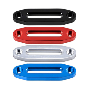 152mm Aluminum Cross Country Rope Cable Hawse Fairlead for Vehicle Cable Electric Winch