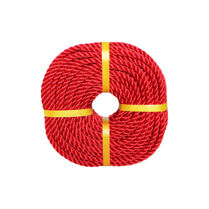 3 Strand Twisted PP Rope Plastic Braided Polypropylene Rope High Quality