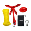 Anchor Kit Marine Mooring Folding Aluminium Steel Dock Anchor and Rope Line