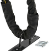 Battle Rop 9 m Gym Exercise Rope Black Nylon 38 mm for Fitness Battle Power Training