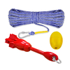 Manufacturer OEM Folding Aluminium Steel Marine Mooring Dock Anchor Kit Anchor and Rope Line