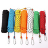 Static Rock Double Braided Polyester Nylon Mountain Climbing Rope Safety Rope