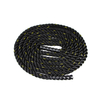 Power Training Black Nylon Gym Fitness Battle Rope 38 mm 9 m Gym Exercise Rope