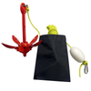 Anchor Kit Marine Mooring Folding Aluminium Steel Dock Anchor and Rope Line