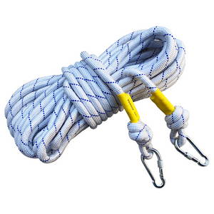 Safety Rope Static Double Braided Polyester Nylon Mountain Climbing Rope