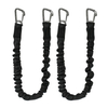 Stretchable Mooring Rope PWC Bungee Dock Line with Foam Float and 316 Stainless Steel Clip for Rubber Boats, Kayaks Boats