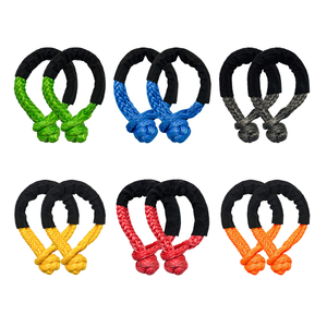 UHMWPE Soft Shackle 12 Strand for Off Road ATV/UTV Emergency Rescue Tool